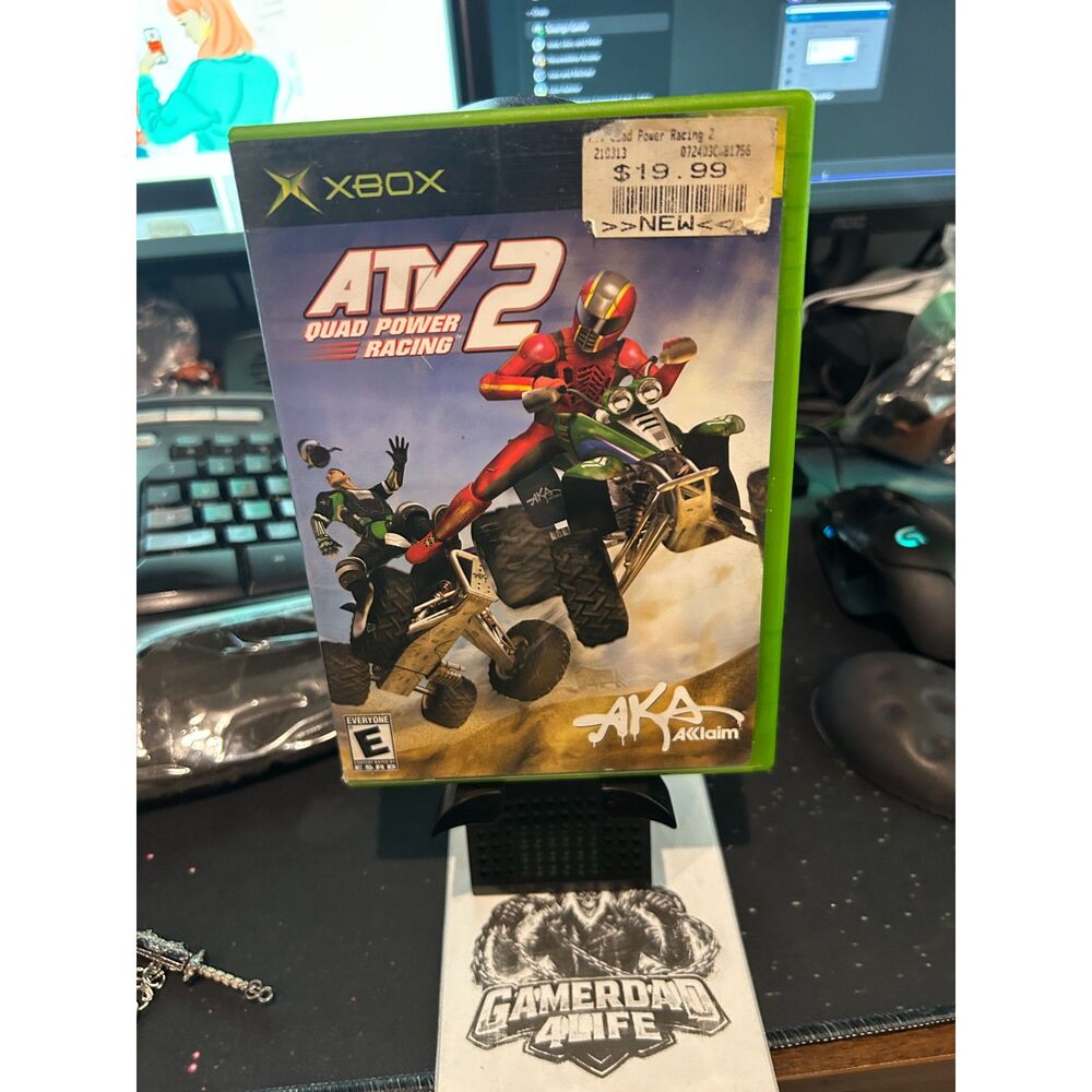 Atv 2 Quad Power Racing Xbox Original CIB
